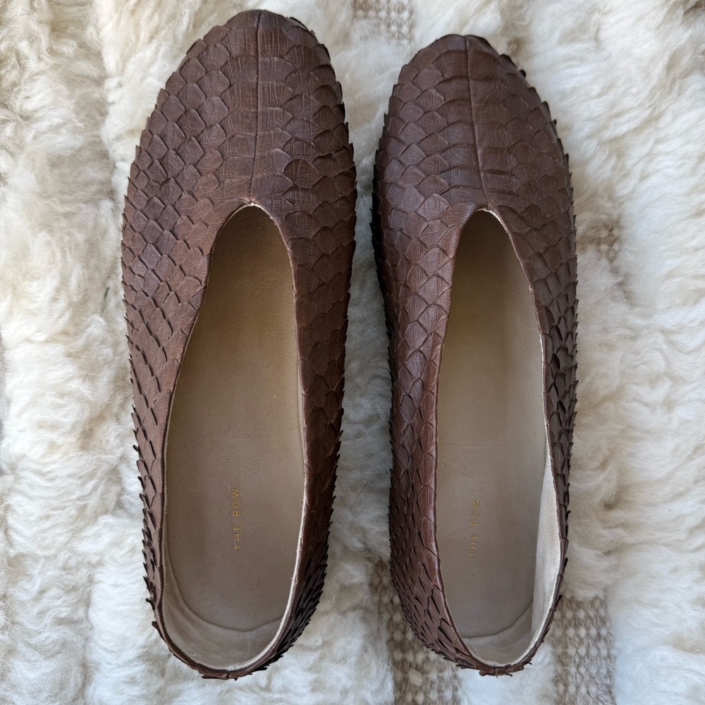 The Row Python Stella Slipper View 2